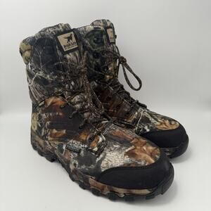 Red Wing Irish Setter 3859 Shadow Trek Camo Gore-tex Hunting Boots Mens 9.5 2E